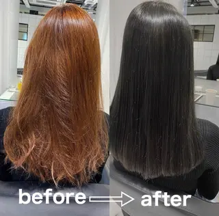 カラー ブリーチなしで 全国から予約殺到♡のヘアスタイル