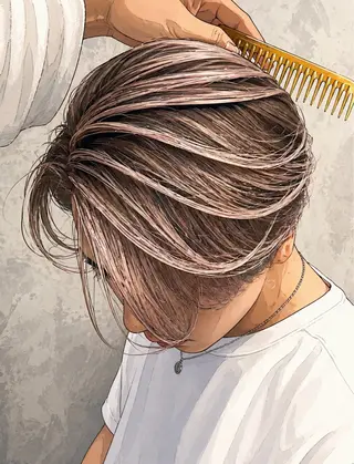 メンズ 星野 りゅうきのヘアスタイル