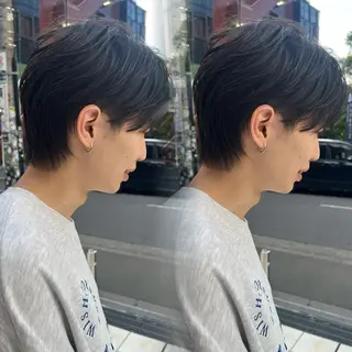 メンズ 渋谷/フェザー/ 毛流れ/竹内凌のヘアスタイル