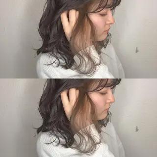 ショート カラー あさだ しゅうたろうのヘアスタイル