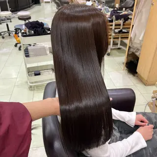 ロング カラー mira🎀 艶感カラーのヘアスタイル