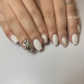 ネイル mks＊nail //  枚方長尾のネイルデザイン