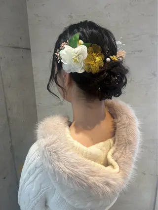 ロング ヘアアレンジ 美髪× ヘアセット✨Araiのヘアスタイル