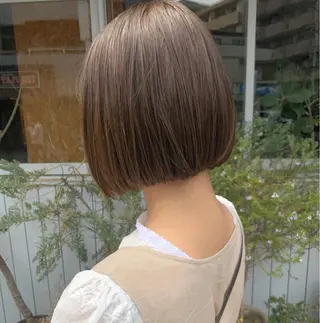 ショート カラー 💛似合わせカット カラー💛 amiのヘアスタイル