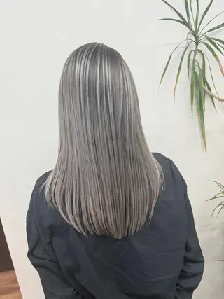 ロング カラー 大船 ⌇モデル募集 🫧CHIKA 🫧のヘアスタイル