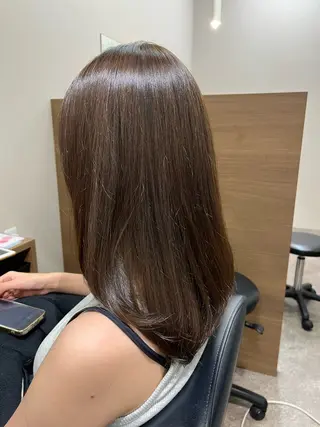 セミロング 骨格/顔型/パーソナ ルカラー診断/中野のヘアスタイル