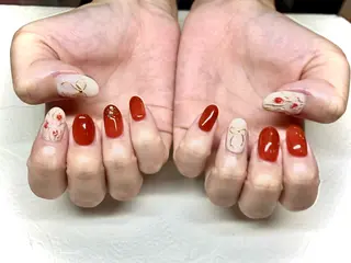 ネイル 岡本 優子のネイルデザイン