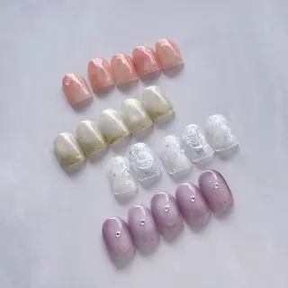 ネイル ニュアンス _misakiのネイルデザイン