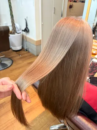 ロング カラー 髙木 優人のヘアスタイル