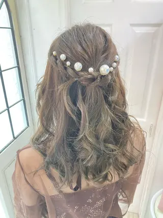 ヘアアレンジ uros.中目黒 moekaのヘアスタイル