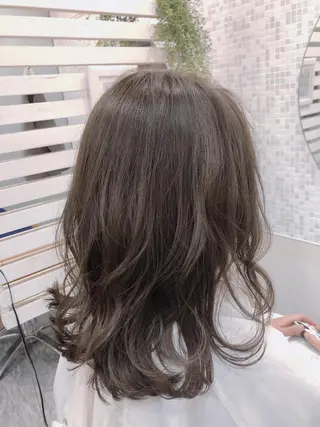 ミディアム カラー 似合わせ🩰✨ 二階堂昌恵のヘアスタイル
