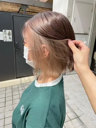 ショート 手島 カミラのヘアスタイル