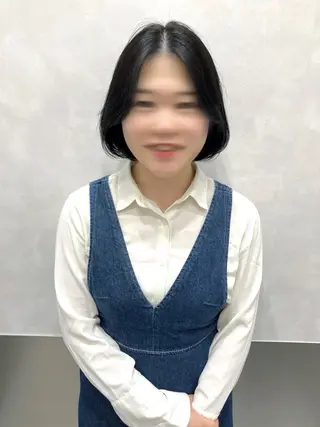 ショート カラー 💖ブリーチなし透明 感💖ASAHIのヘアスタイル