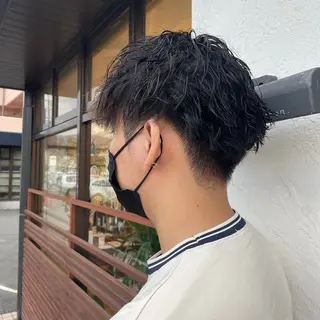 ショート パーマ cotton松本店 たかゆきのヘアスタイル