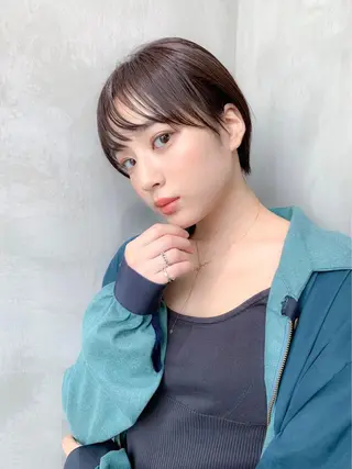 ショート カラー 韓国ヘア 店長NEGIのヘアスタイル