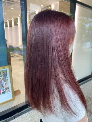 セミロング カラー 【元住吉の艶髪の神様 】モリモト💓のヘアスタイル