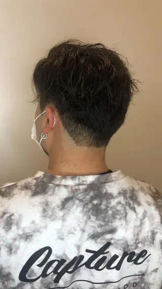 ショート メンズ MATSURI BASE.AWAJIのヘアスタイル