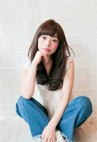 ロング カラー 🌈限定価格🌈 鈴木　瑛輔のヘアスタイル