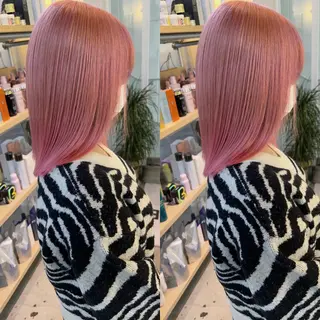ミディアム カラー yoriダブルカラー 代表すがわらのヘアスタイル
