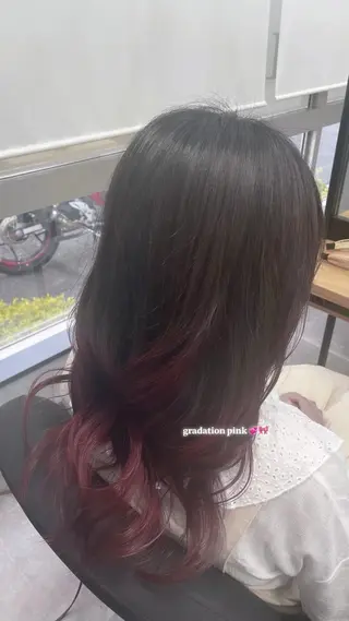 ロング カラー 🪡 KIMU🪡🎀のヘアスタイル