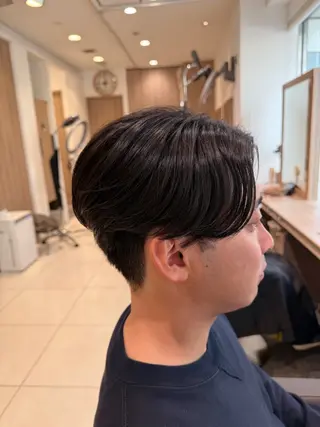 パーマ メンズ ブリーチ/パーマ 縮毛/レイヤーaoiのヘアスタイル