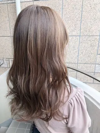 ミディアム カラーアンドケアリタ kitamuuuのヘアスタイル