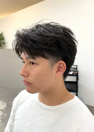 ショート 古賀 雄大のヘアスタイル