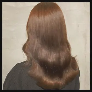 ロング カラー パーマ ヘアアレンジ メンズ キッズ ネイル マツエク・マツパ アイブロウ 🌈髪質改善🉐割✨ 🌸“ever”🌸のヘアスタイル