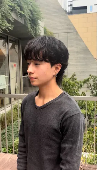 メンズ メンズトレンドヘア シンユウのヘアスタイル