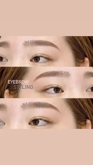 アイブロウ 《YURI》似合わせ まつ毛/アイブロウのマツエク・マツパデザイン