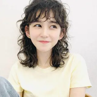 ミディアム 渡邉 顕幸のヘアスタイル