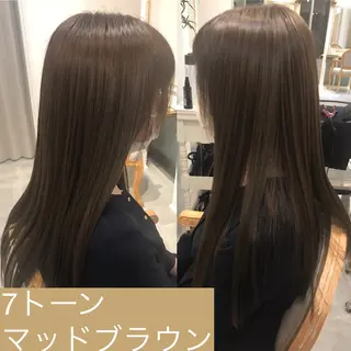 ロング カラー 小柳 公邦のヘアスタイル