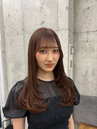 ロング すぐ巻ける縮毛矯正 🍀勝倉　麗のヘアスタイル