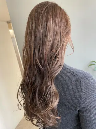 ロング カラー 心斎橋韓国ボブ 好原良真のヘアスタイル
