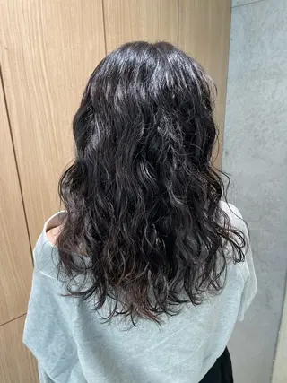 ロング パーマ 🎀レイヤー/パーマ カラー/ai🎀のヘアスタイル