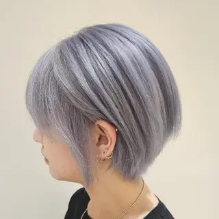 ショート カラー メンズ ☀️ボブスタイル特化 大山あさひ☀️のヘアスタイル