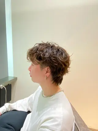 ショート パーマ ショート 縮毛矯正 レイヤー🌿FUKUのヘアスタイル