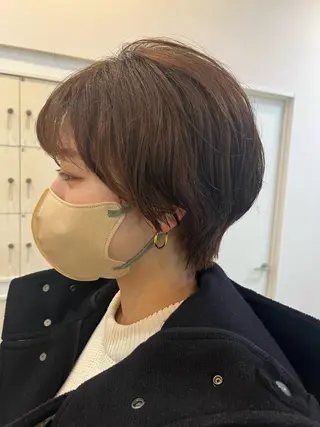 ショート kaho.🌿 ショートヘア⭐️のヘアスタイル