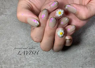 ネイル LAVISH nail salonのヘアスタイル