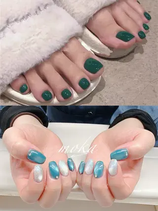ネイル 胡蝶蘭レディースサロ ンNailMOKAのネイルデザイン