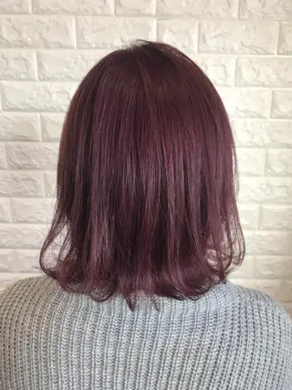 ショート カラー ヘアアレンジ 烏丸韓国ヘア🇰🇷 ayaka🎀のヘアスタイル