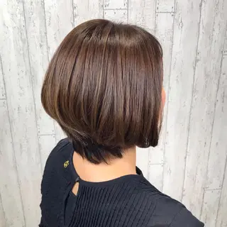 ショート カラー 田中 あかねのヘアスタイル