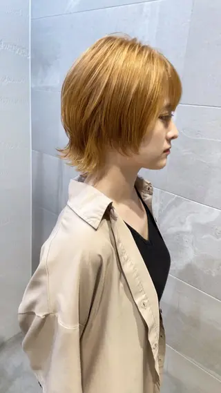 ショート ウルフカット/ ハッシュカット/山路のヘアスタイル