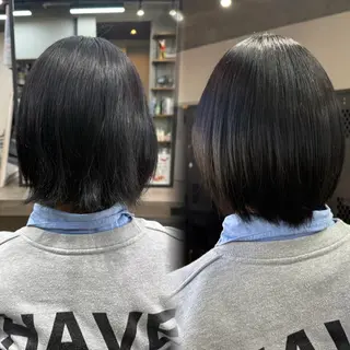 ルシ🎨/ハイトーン デザイン/髪質改善のヘアスタイル