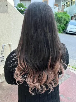 ダブルスキルエクステ /羽エクステ白石宇由のヘアスタイル