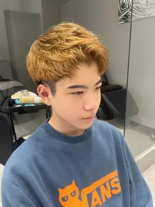 メンズ 無料ショートモデル 募集中❗️秋山ひらいのヘアスタイル