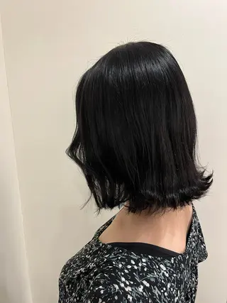 ミディアム 坂 瑞希のヘアスタイル