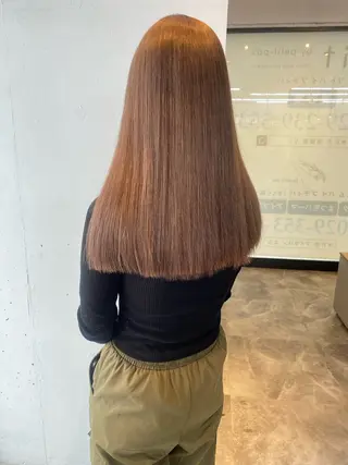 ロング カラー 韓国ヘア特化 💟 ララア 💟のヘアスタイル