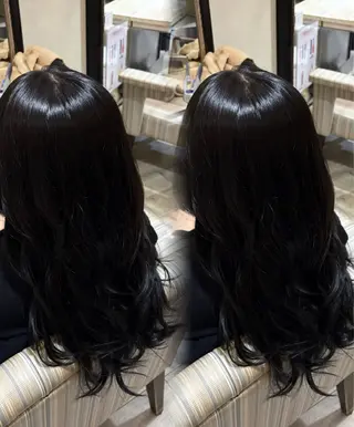 ロング 杉本 奈々美のヘアスタイル