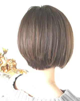 ショート カラー パーマ ヘアアレンジ エグチ アキラのヘアスタイル